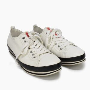Mens Prada white sneakers
